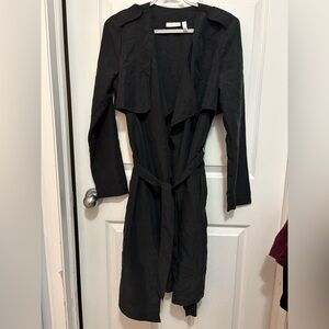 LEITH black trench coat